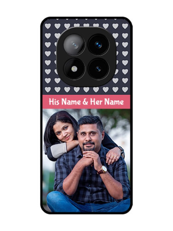 Custom Redmi Note 14 Pro Plus 5G Custom Glass Phone CaseLove Symbols Design
