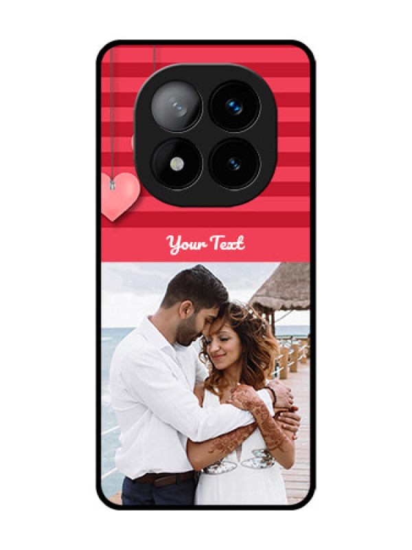 Custom Redmi Note 14 Pro Plus 5G Custom Glass Phone CaseValentines Day Design