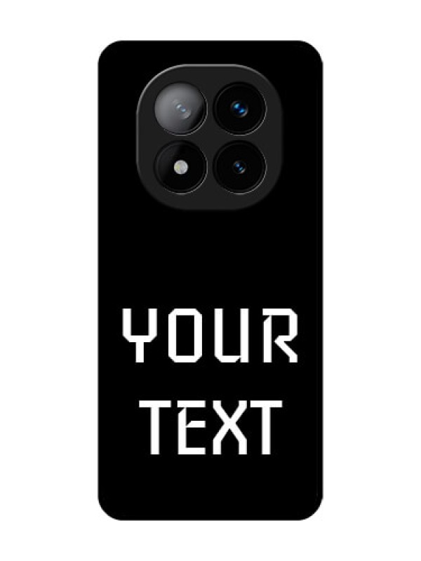 Custom Redmi Note 14 Pro Plus 5G Custom Glass Phone CaseYour Name Design