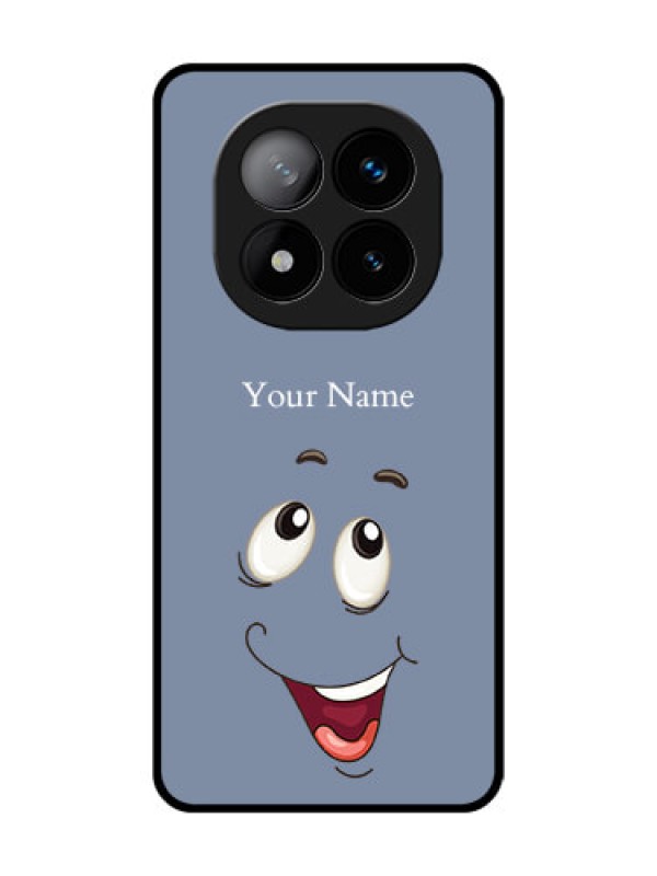 Custom Redmi Note 14 Pro Plus 5G Custom Glass Phone CaseLaughing Cartoon Face Design