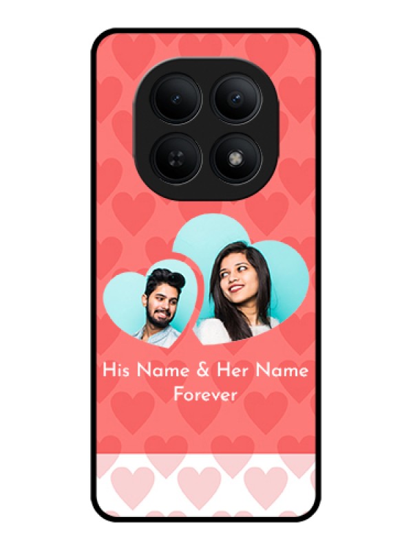 Custom Xiaomi Redmi Note 15 5G Custom Glass Phone Case - Couple Pic Upload Design