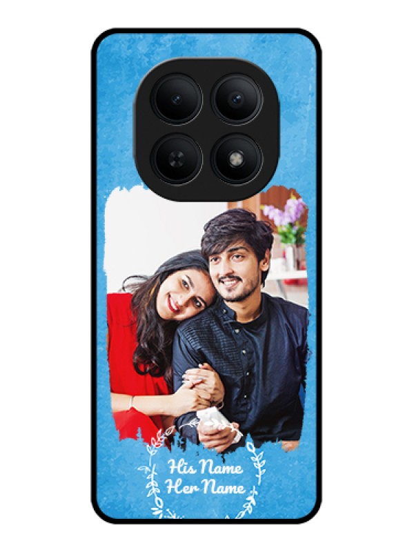 Custom Xiaomi Redmi Note 15 5G Custom Glass Phone Case - Blue Color Vintage Design