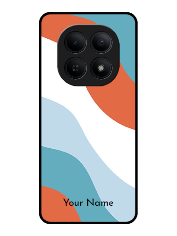 Custom Xiaomi Redmi Note 15 5G Custom Glass Phone Case - Coloured Waves Design