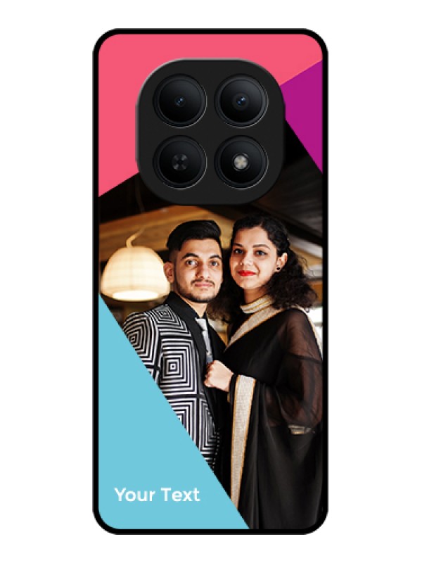 Custom Xiaomi Redmi Note 15 5G Custom Glass Phone Case - Stacked Triple Colour Design