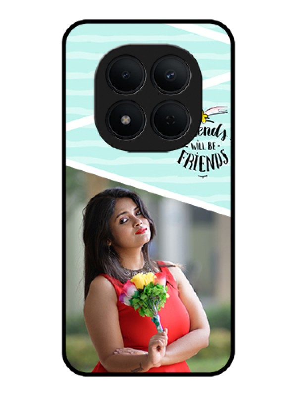 Custom Xiaomi Redmi Note 15 Pro 5G Custom Glass Phone Case - Friends Picture Icon Design