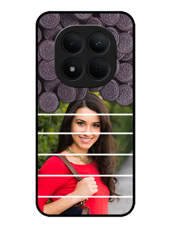 Custom Xiaomi Redmi Note 15 Pro 5G Custom Glass Phone Case - With Oreo Biscuit Design