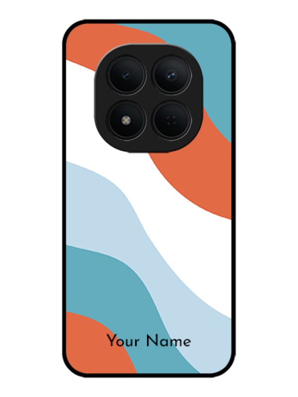 Custom Xiaomi Redmi Note 15 Pro 5G Custom Glass Phone Case - Coloured Waves Design