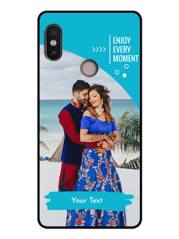 Custom Redmi Note 5 Pro Custom Glass Mobile Case  - Happy Moment Design