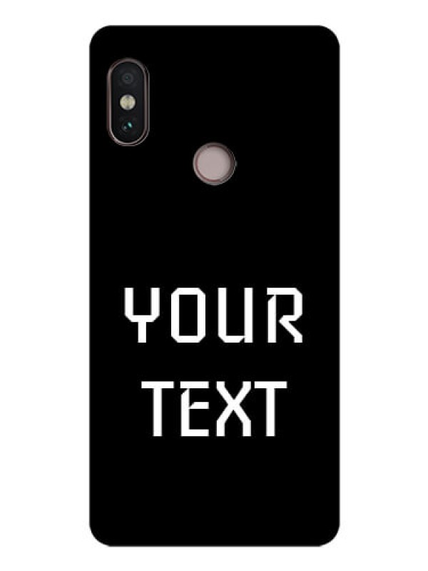 Custom Redmi Note 5 Pro Your Name on Glass Phone Case