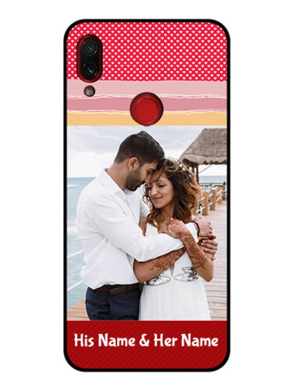 Custom Redmi Note 7S Custom Glass Mobile Case  - Premium Case Design
