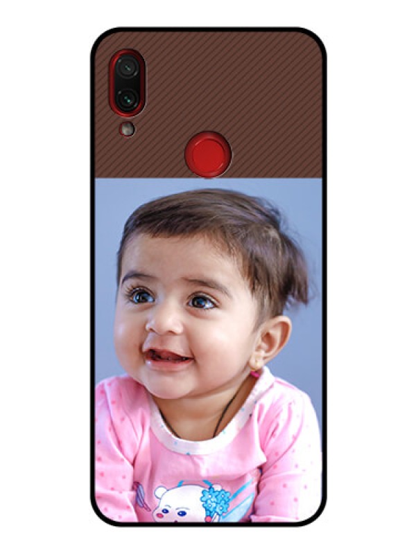 Custom Redmi Note 7S Custom Glass Mobile Case  - Elegant Case Design