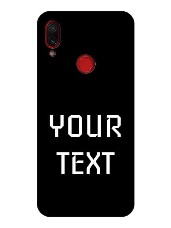 Custom Redmi Note 7S Your Name on Glass Phone Case