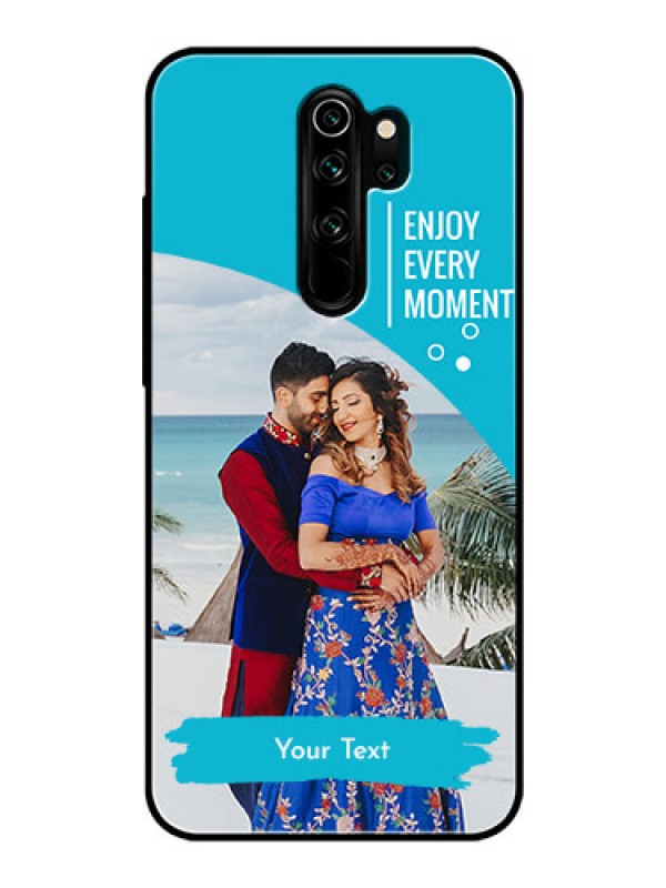 Custom Redmi Note 8 Pro Custom Glass Mobile Case  - Happy Moment Design