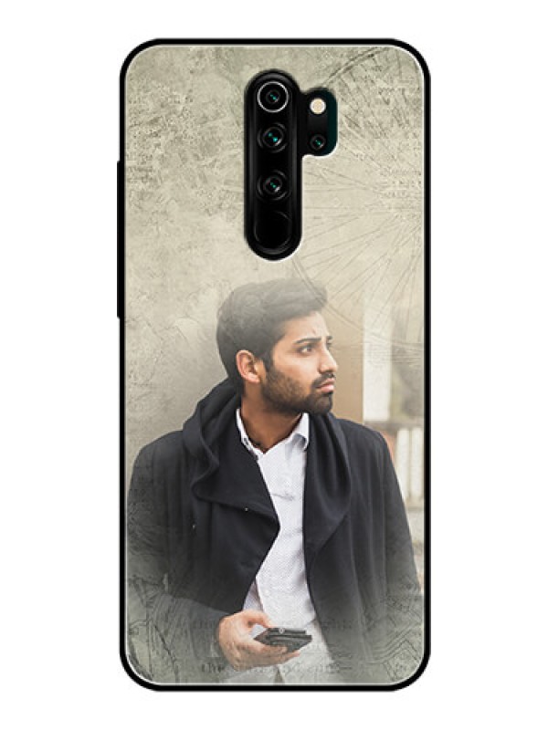 Custom Redmi Note 8 Pro Custom Glass Phone Case  - with vintage design
