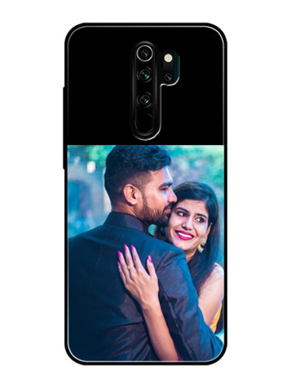 Custom RedmiNote 8 Pro Custom Glass Phone Case - Upload Full Picture With Custom Color Design