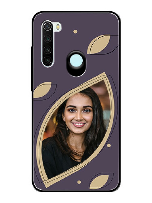 Custom Xiaomi Redmi Note 8 Custom Glass Mobile Case - Falling Leaf Design