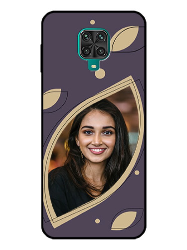 Custom Xiaomi Redmi Note 9 Pro Max Custom Glass Mobile Case - Falling Leaf Design