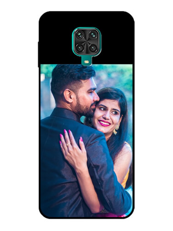 Custom RedmiNote 9 Pro Custom Glass Phone Case - Upload Full Picture With Custom Color Design