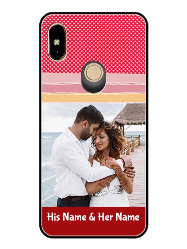 Custom Redmi Y2 Custom Glass Mobile Case  - Premium Case Design