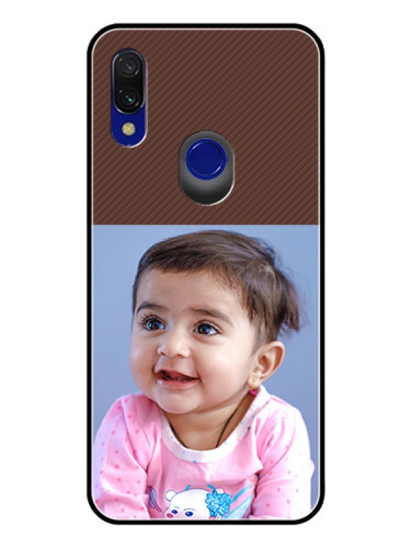 Custom Redmi Y3 Custom Glass Mobile Case  - Elegant Case Design