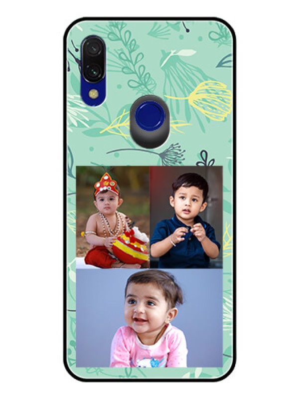 Custom Redmi Y3 Photo Printing on Glass Case  - Forever Family Design 