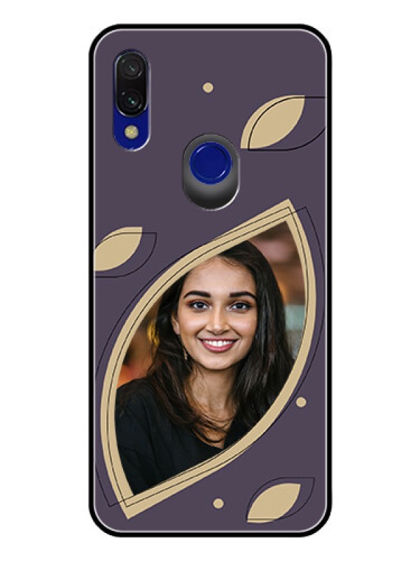 Custom Xiaomi Redmi Y3 Custom Glass Mobile Case - Falling Leaf Design