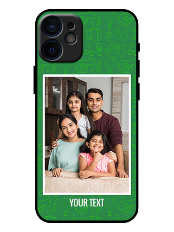 Custom iPhone 12 Mini Custom Metal Phone Case - Picture Upload Design