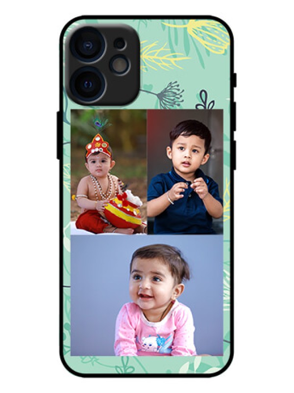 Custom iPhone 12 Mini Custom Metal Phone Case - Forever Family Design