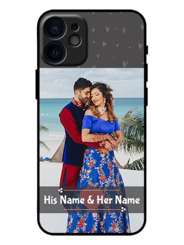 Custom iPhone 12 Mini Custom Metal Phone Case - Buy Love Design With Photo Online
