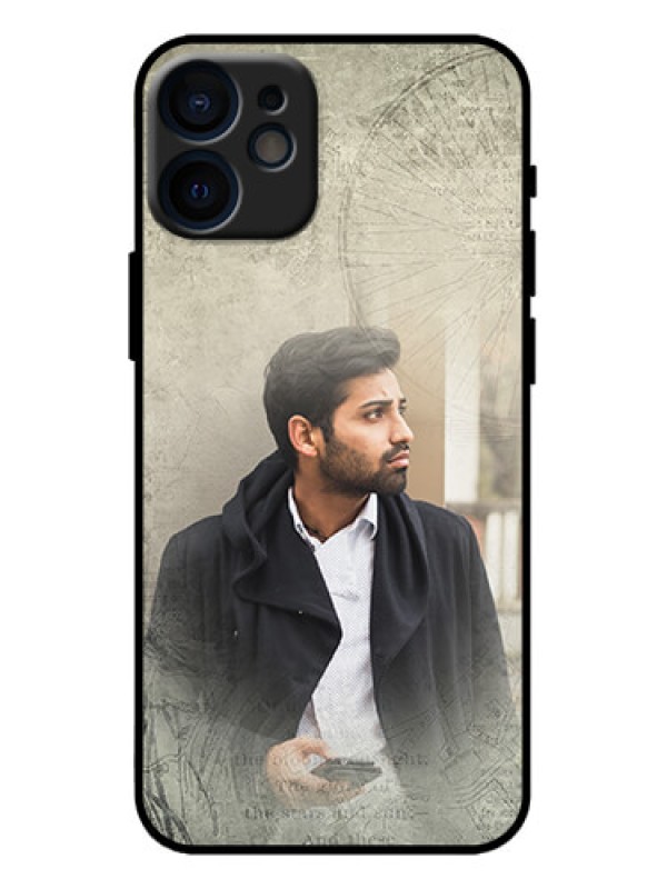 Custom iPhone 12 Mini Custom Metal Phone Case - With Vintage Design