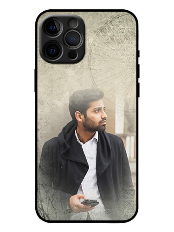 Custom iPhone 12 Pro Max Custom Metal Phone Case - With Vintage Design