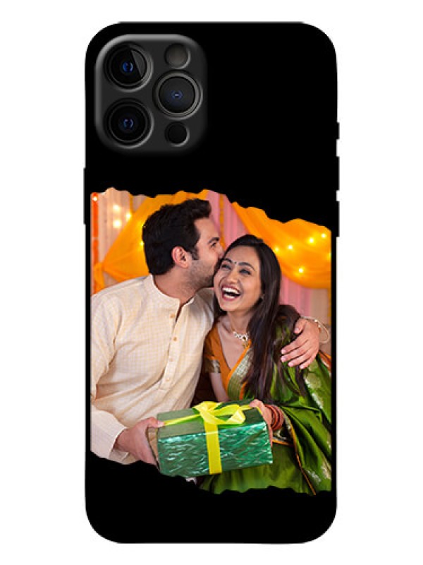 Custom iPhone 12 Pro Max Custom Metal Phone Case - Tear - Off Design