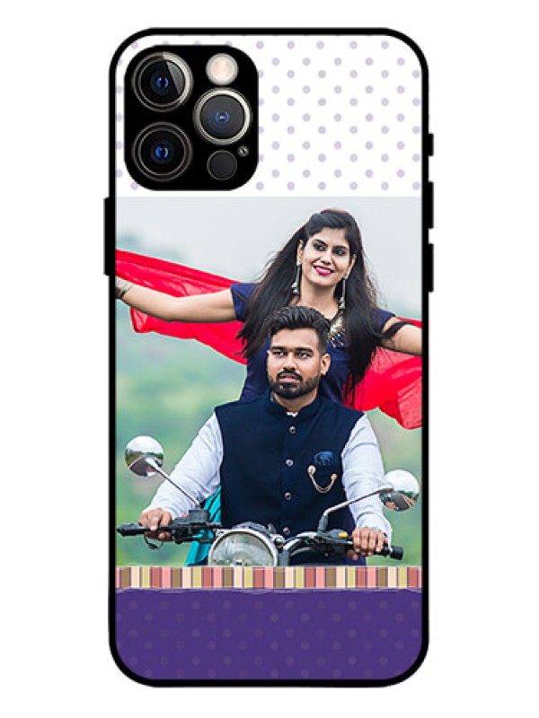 Custom iPhone 12 Pro Custom Metal Phone Case - Cute Family Design