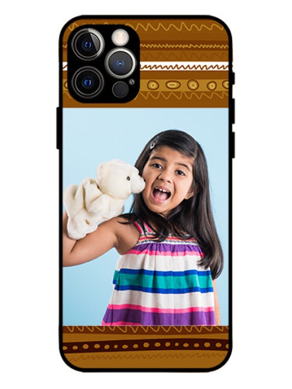 Custom iPhone 12 Pro Custom Metal Phone Case - Friends Picture Upload Design