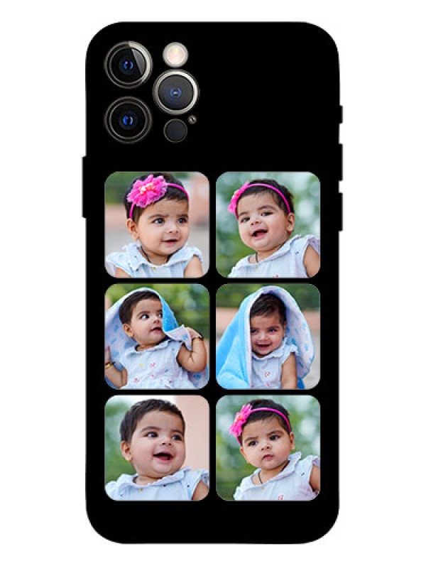 Custom iPhone 12 Pro Custom Metal Phone Case - Multiple Pictures Design