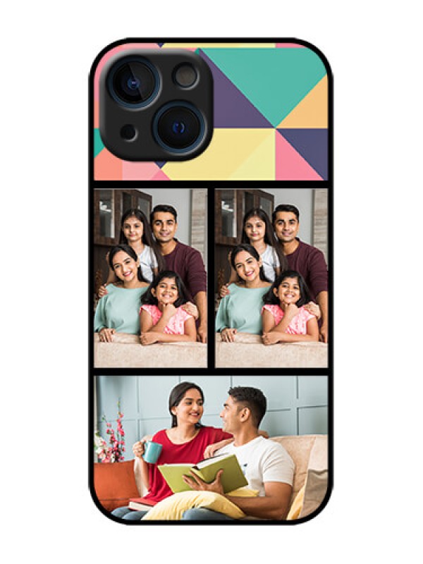 Custom iPhone 13 Mini Custom Metal Phone Case - Bulk Pic Upload Design