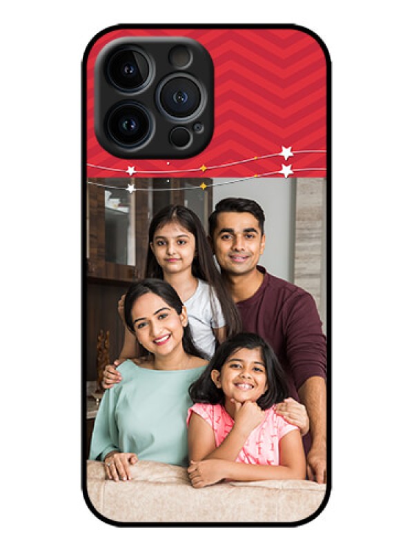 Custom iPhone 13 Pro Max Custom Metal Phone Case - Happy Family Design