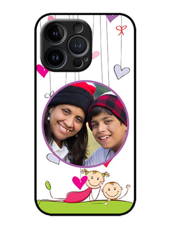 Custom iPhone 13 Pro Custom Metal Phone Case - Cute Kids Phone Case Design