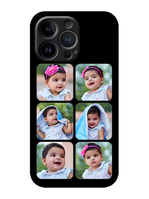 Custom iPhone 13 Pro Custom Metal Phone Case - Multiple Pictures Design