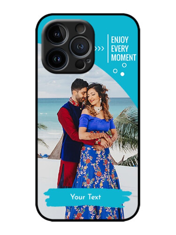 Custom iPhone 13 Pro Custom Metal Phone Case - Happy Moment Design