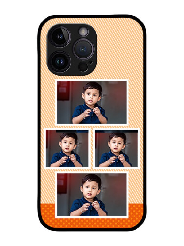 Custom iPhone 14 Pro Max Custom Metal Phone CaseBulk Photos Upload Design