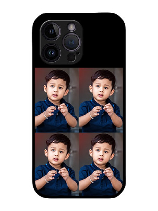 Custom iPhone 14 Pro Max Custom Metal Phone Case4 Image Holder Design