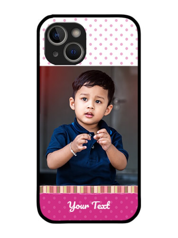 Custom iPhone 14 Custom Metal Phone Case - Cute Girls Cover Design