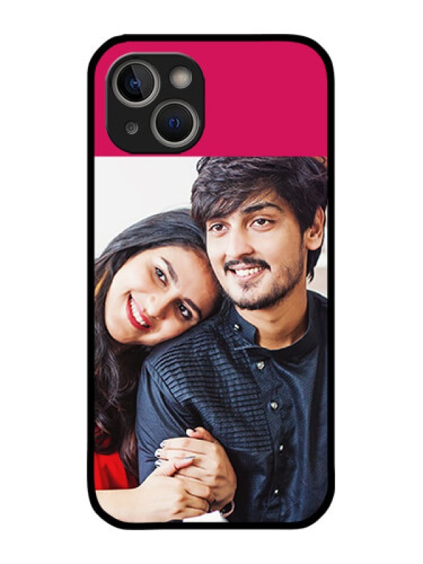 Custom iPhone 14 Custom Metal Phone Case - Anniversary Cover Design