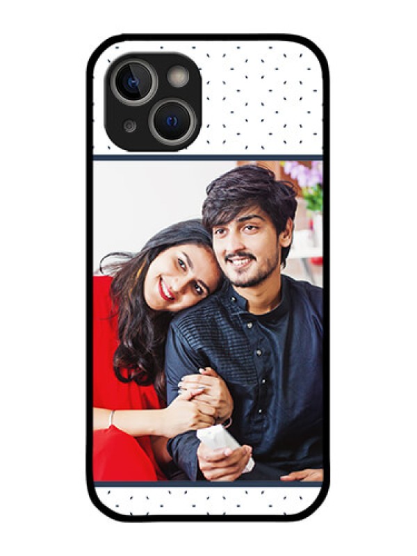 Custom iPhone 14 Custom Metal Phone Case - Premium Dot Design