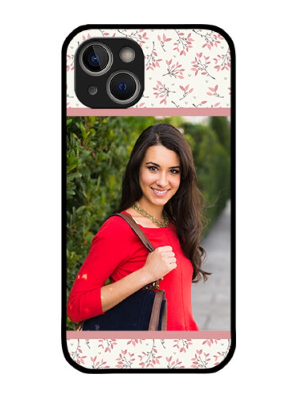Custom iPhone 14 Custom Metal Phone Case - Stunning Floral Design