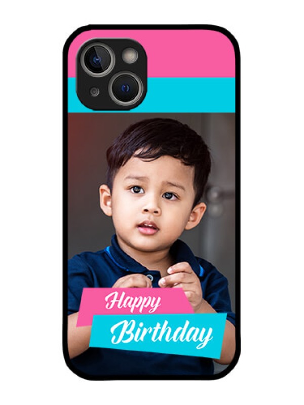 Custom iPhone 14 Custom Metal Phone Case - Image Holder With 2 Color Design