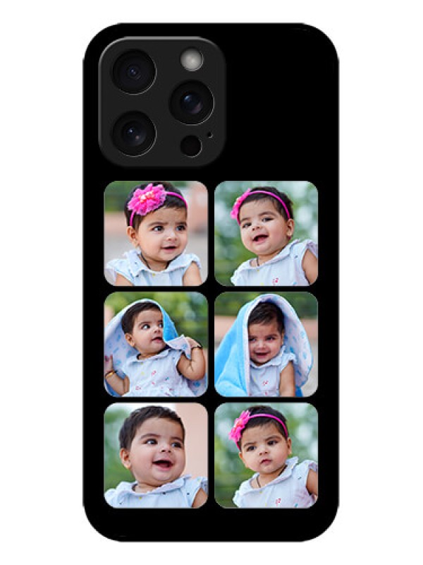 Custom iPhone 15 Pro Max Custom Metal Phone CaseMultiple Pictures Design