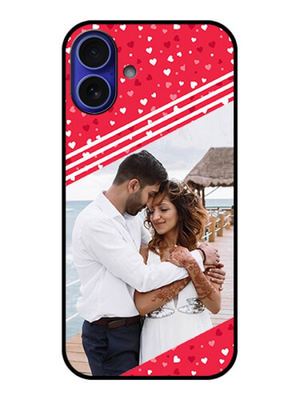 Custom iPhone 16 Plus Custom Metal Phone Case - Valentines Gift Design