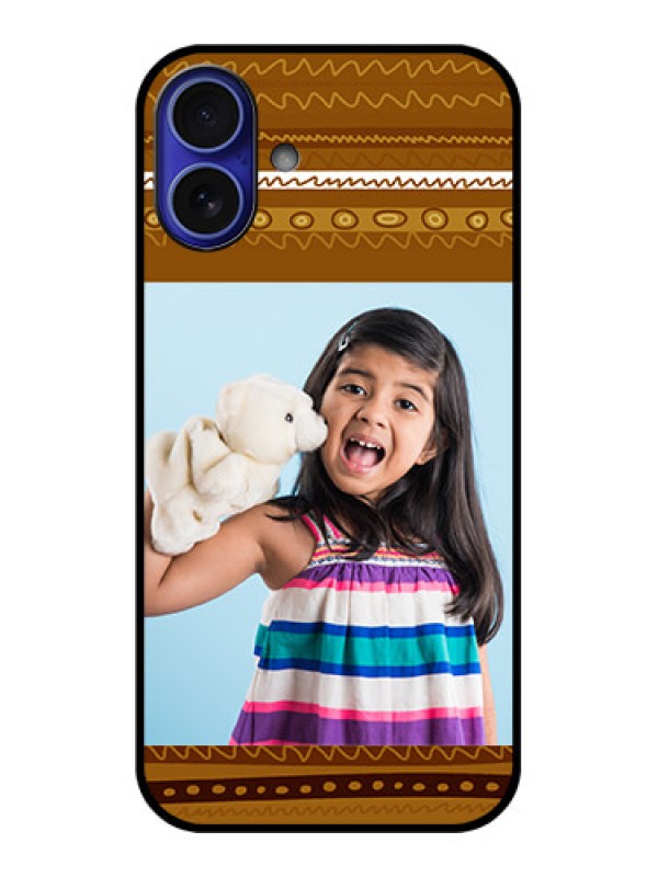 Custom iPhone 16 Plus Custom Metal Phone Case - Friends Picture Upload Design